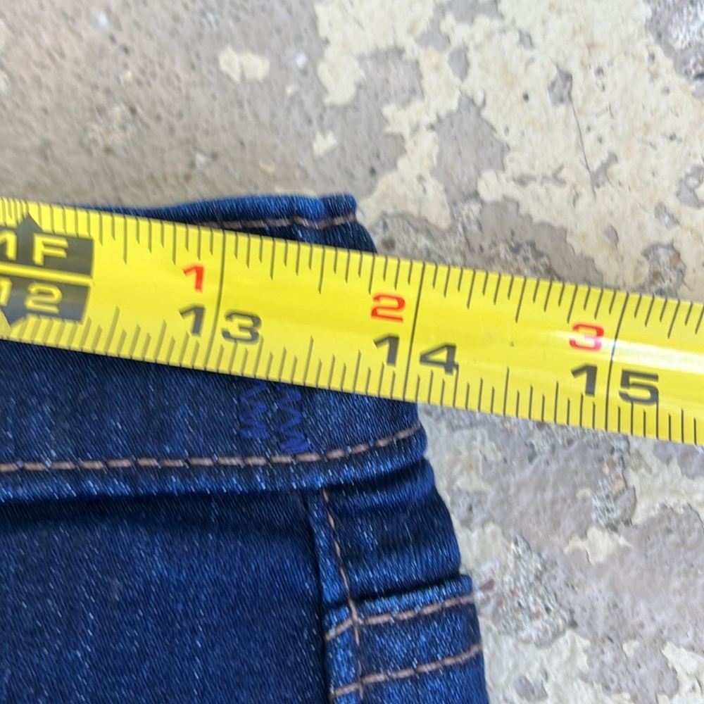 BNWOT Classic straight dark wash tall Gap denim blue jeans - Picture 5 of 14